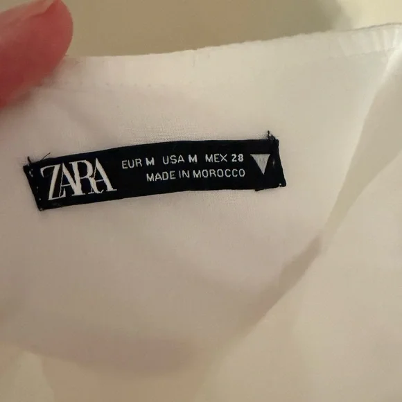 Zara White Chic Jumpsuit - Picture 4 of 5